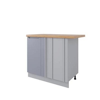 Стол Тренто Серый эмалит СУ 1000 правый