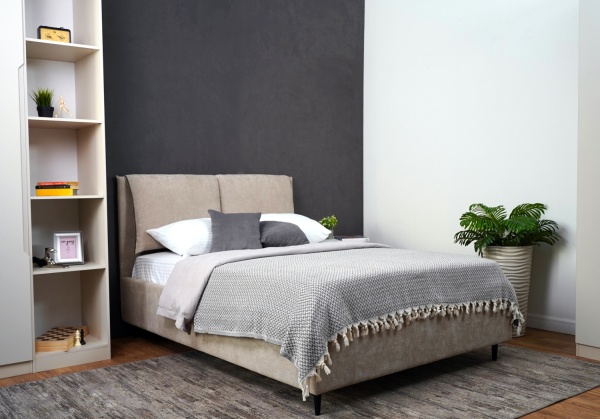 Кровать Венеция (М) 1,6 Бежевый