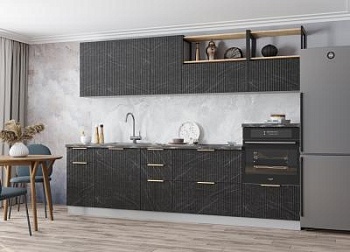 Модульная кухня Монца Гранит Оникс