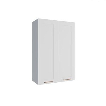 Верхний шкаф Квадро Белая кожа ВП 600