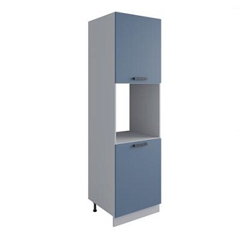 Пенал с нишей под духовку Ройс Лазурь софт ПН 600