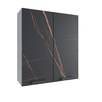 Верхний шкаф Ройс Кварц черный ВП 800