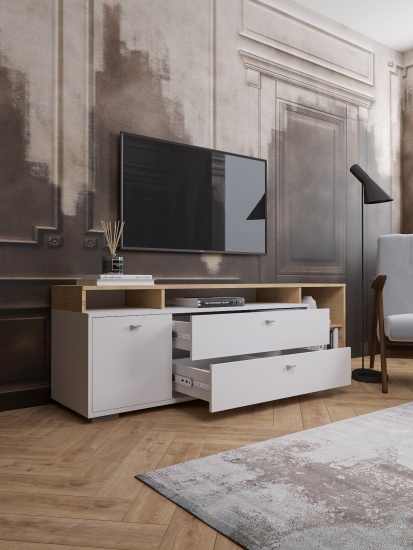 МС Ланс Комод К202 (МП) Белый