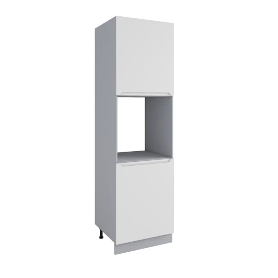 Пенал с нишей под духовку Тренто Белый эмалит ПН 600 правый