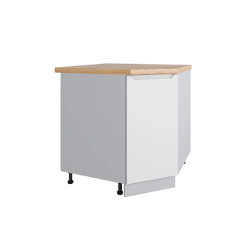 Стол Тренто Белая кожа СУ 850 правый