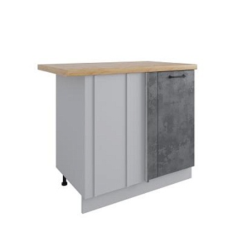 Стол Лофт Бетон тёмный СУ 1000