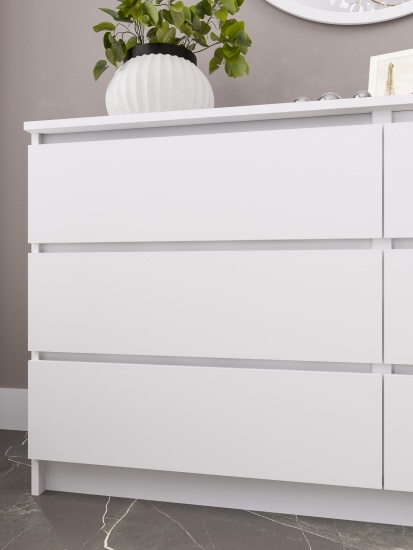 МС Мори Комод МК 1380.6 (МП/3) Белый