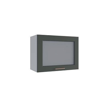 Верхний шкаф Квадро Оливково-зеленый ВПГС 600