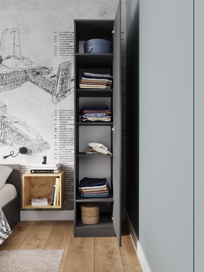 МС Мори Шкаф МШ 400 Графит