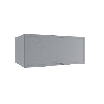 Верхний шкаф Арка Штукатурка серая ГПГ 800