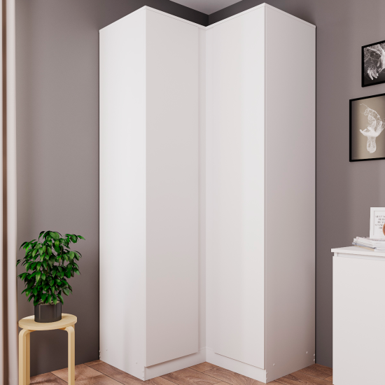 МС Мори Шкаф угловой МШУ 940 Белый