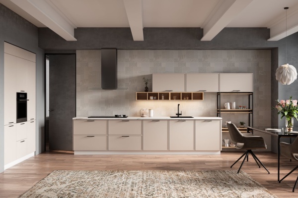 Модульная кухня Марта Бежевый Скин