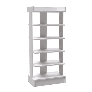 Прихожая Кевин обувница открытая белый