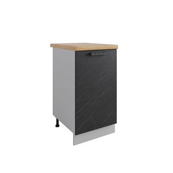 Стол Ройс Гранит Оникс С 450