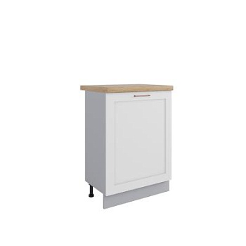 Стол Квадро Белая кожа МС 601