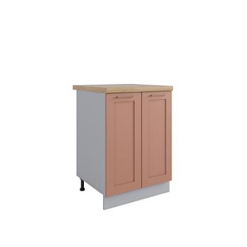 Стол Квадро Персик софт С 600