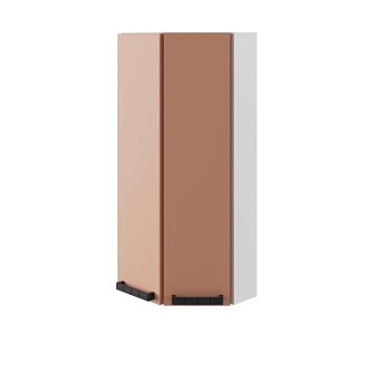 Верхний шкаф Ройс Персик софт ВПТ 400