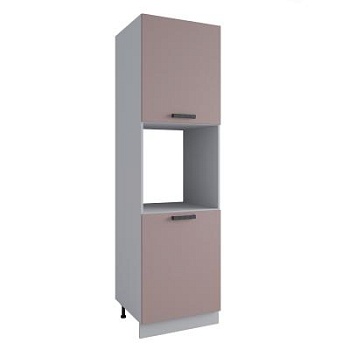 Пенал с нишей под духовку Ройс Пудра Скин ВПН 600