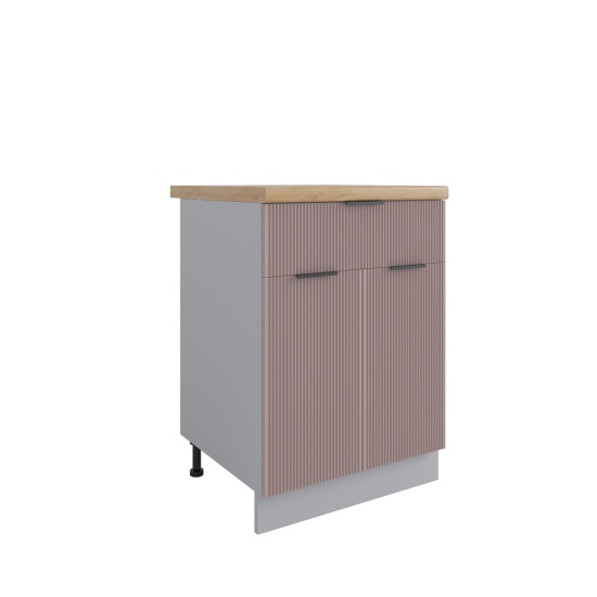 Стол Мелисса Пудра Скин С1ЯШ 600