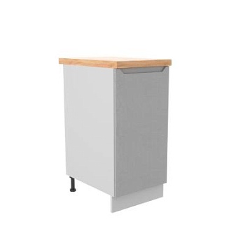 Стол Тренто Штукатурка серая С 400 левый