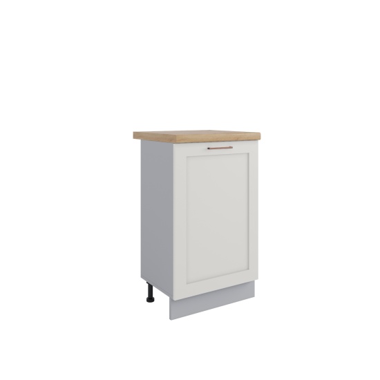 Стол Квадро Ваниль кожа МС 500