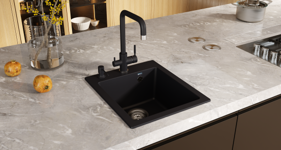 Мойка Ulgran U-104-343 антрацит