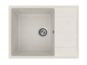 Мойка Practik PR-M 650-001 белый камень PR-M 650-001