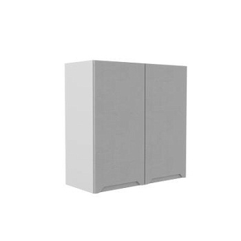 Верхний шкаф Тренто Штукатурка серая П 700