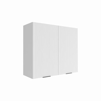 Верхний шкаф Монца Белый софт П 800