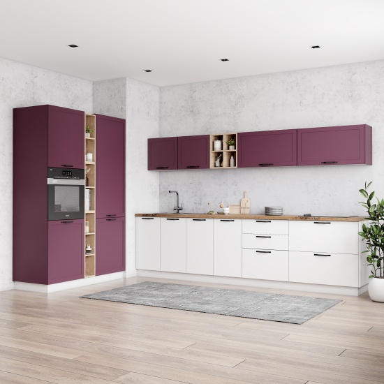 Модульная кухня Квадро Виноград