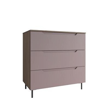 МС Роза Комод 900 Орех Франклин/Тренто Пудра скин