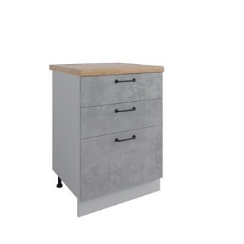 Стол Лофт Бетон светлый СЯБ 600