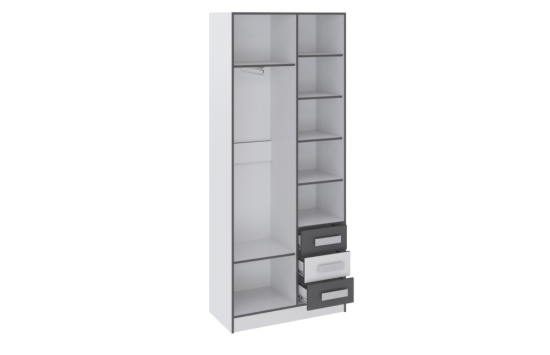 Спальня Тэбби Шкаф универсальный белый