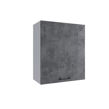Верхний шкаф Лофт Бетон тёмный П 601