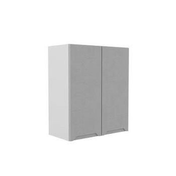 Верхний шкаф Тренто Штукатурка серая П 600