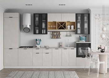 Модульная кухня Монца Кварц бежевый