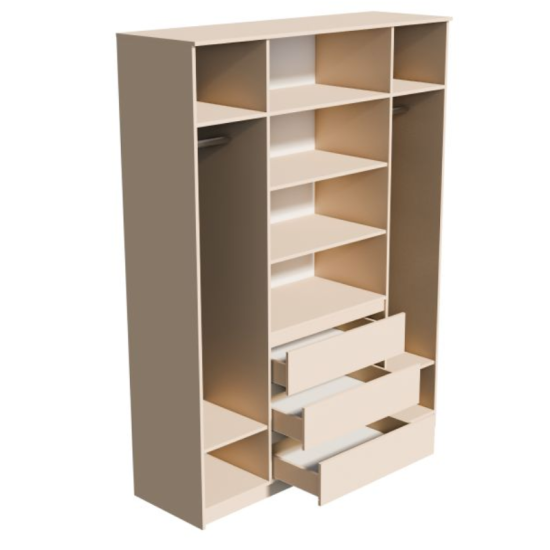 МС Мори Шкаф МШ 1600 Сатин