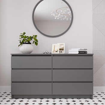 МС Мори Комод МК 1380.6 (МП) Графит