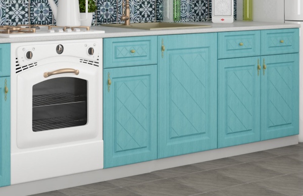 Модульная кухня Гранд Зелёный