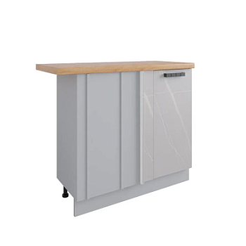 Стол Ройс Кварц бежевый МСУ 1000 стыковка с глубиной 500