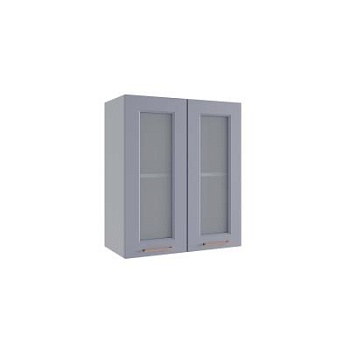 Верхний шкаф Квадро Серый эмалит ПС 600