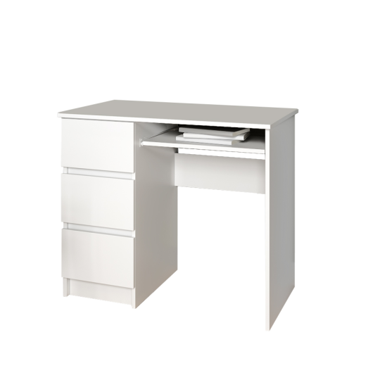 МС Мори Стол МС-6 левый (МП/3) Белый