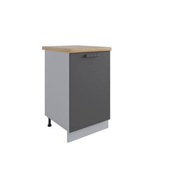 Стол Ройс Графит софт С 500