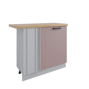 Стол Ройс Пудра Скин МСУ 1000 стыковка с глубиной 330