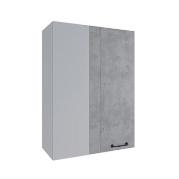 Верхний шкаф Лофт Бетон светлый ВПУ 650