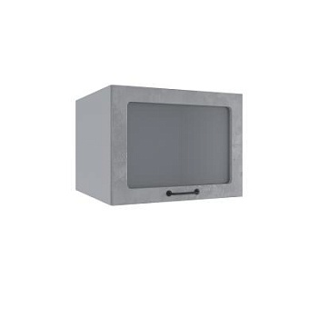 Верхний шкаф Лофт Бетон светлый ГВПГС 600