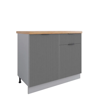 Стол Мелисса Графит Скин СШ 1000