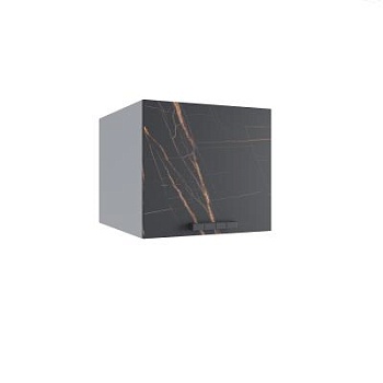 Верхний шкаф Ройс Кварц черный ГВПГ 500