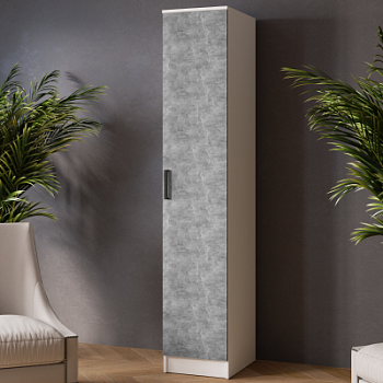 Пенал Ларс (0,4) белый/ателье светлое