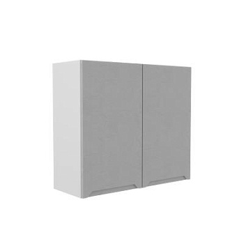 Верхний шкаф Тренто Штукатурка серая П 800